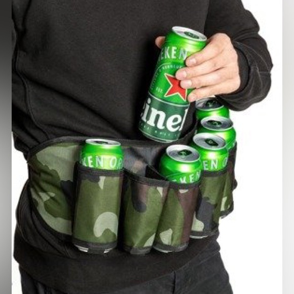 Source Unknown Accessories Beer Belt Holster Pack Nwot